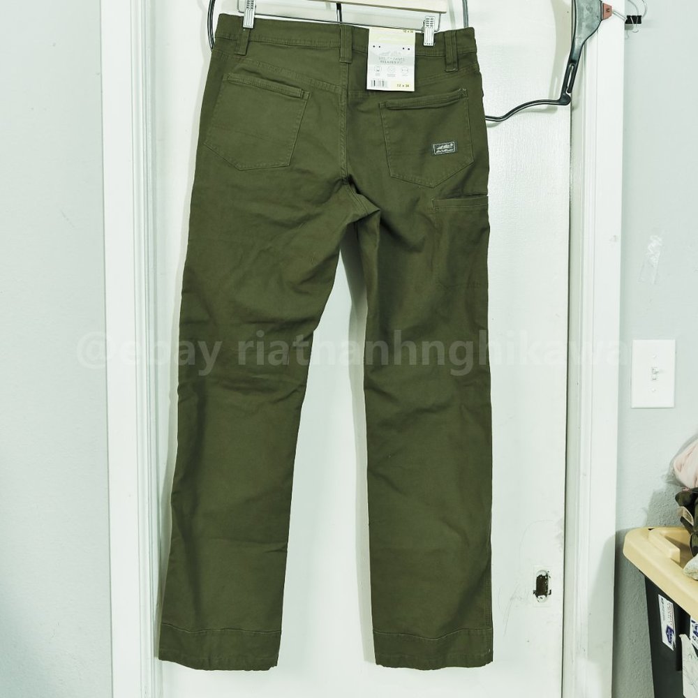 Eddie Bauer Men’s Utility Pants green - Picture 2 of 4